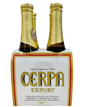 Cerpa Beer 4pk-12oz - Long neck Cerpa 355ml com 4 unidades