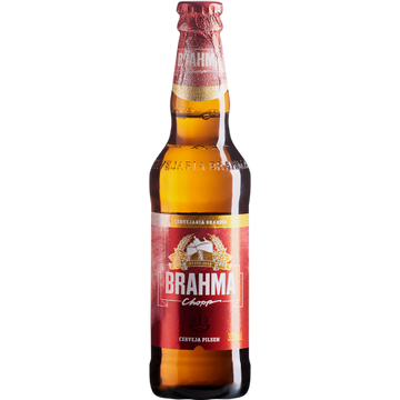 Brahma Brazilian Beer 1 unit-12oz - Long neck Brahma 355ml 1 unidades